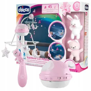 Karuzela grająca pozytywka projektor Rainbow 3w1 Chicco