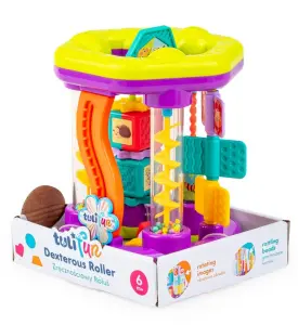 ROLER ZABAWKA DO RACZKOWANIA GRZECHOTKA 6m+ Tuli Fun DUMEL