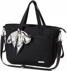 TORBA DLA MAMY SPACEROWA ORGANIZER DO WÓZKA Czarna CARMEN Babyono 1571/01