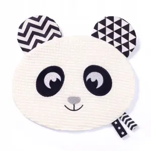 BABYONO PRZYTULANKA KONTRASTOWA SZELEŚCIK PANDA 0m+
