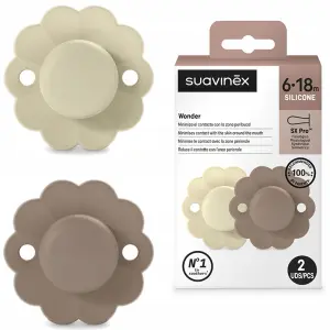 Suavinex SMOCZEK FIZJOLOGICZNY Uspokajający SX PRO 6-18m WONDER 2 sztuki