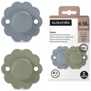 Suavinex SMOCZEK FIZJOLOGICZNY Uspokajający SX PRO 6-18m WONDER 2 sztuki