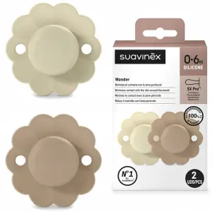 Suavinex SMOCZEK FIZJOLOGICZNY Uspokajający SX PRO 0-6m WONDER 2 sztuki