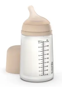 Butelka antykolkowa do karmienia Suavinex Zero Zero 270 ml przepływ 3m+