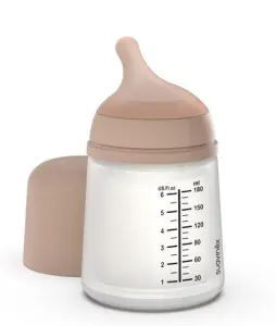 SUAVINEX BUTELKA ZERO ZERO 180ML REGULOWANY PRZEPŁYW 0m SILIKON