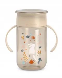 SUAVINEX KUBEK TRENINGOWY DO NAUKI PICIA 360 WONDERLAND BEŻOWY 340ML 12M+