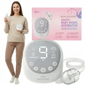 ASPIRATOR ELEKTRYCZNY DO NOSA ODKURZACZ ODCIĄGACZ NA KATAREK BOCIOLAND