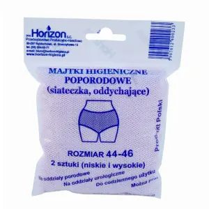 Horizon Majtki Poporodowe Wielorazowe 44-46 2szt