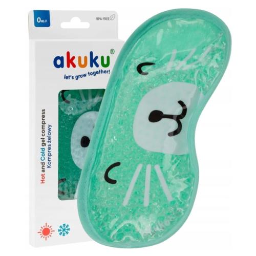 KOMPRES ŻELOWY OKŁAD NA GORĄCZKĘ BÓL KOLKĘ AKUKU