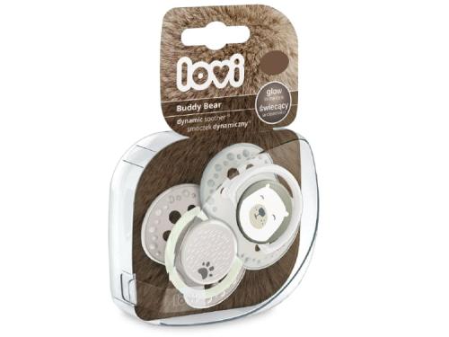 LOVI Smoczki Buddy Bear 2 Pak 6-18m 22/865