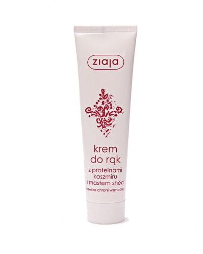 Ziaja Krem Do Rąk z Proteinami Kaszmiru i Masłem Shea 100ml