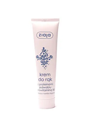 Ziaja Krem Do Rak z Proteinami Jedwabiu i Prowitaminą B5 100ml