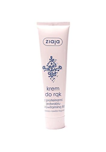 Ziaja Krem Do Rak z Proteinami Jedwabiu i Prowitaminą B5 100ml