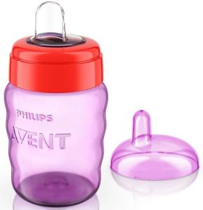 Philips Avent Kubek Niekapek Classic 9m+ 260 ml  Różowy 553/00