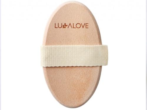 LULLALOVE Szczotka Do Masażu Na Sucho Z Naturalnego Włosia Agawy Tampico