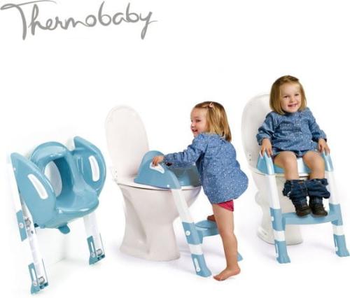 Thermobaby KIDDYLLO  Nakładka Na Sedes WC Ze Stopniem Niebieska
