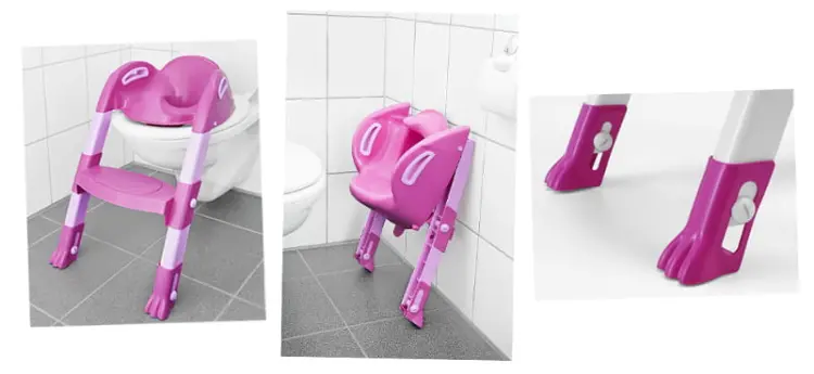 Thermobaby KIDDYLLO  Nakładka Na Sedes WC Ze Stopniem Niebieska