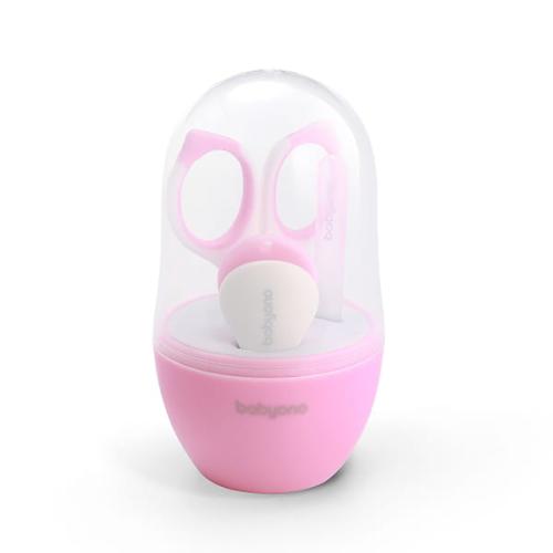 BabyOno Zestaw Do Pielęgnacji Paznokci Różowy 398/02
