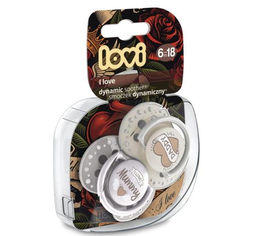 LOVI Smoczki I Love 2 Pak 6-18m 22/868