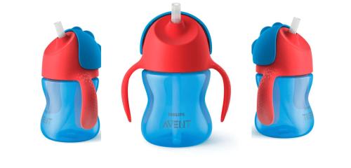 Philips Avent Kubek Ze Słomką 200ml 9+ Niebieski 796/01