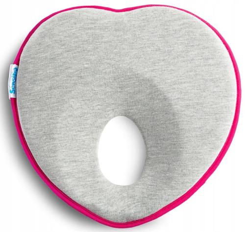 Sensillo Poduszka Korygująca Główkę Dla Niemowląt MAGENTA