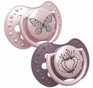 LOVI Smoczki Botanic 2 Pak 6-18m 22/871 Różowe