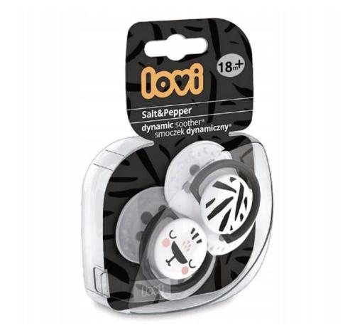 LOVI Smoczki Salt&Pepper 2 szt. 18m+ 22/880