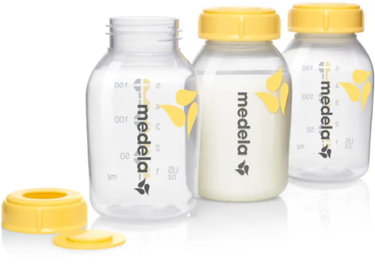 Medela TRZYPAK BUTELEK 150ml Do Przechowywania Mleka Mamy 3szt 0797