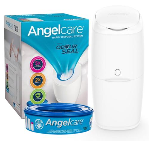 Angelcare Pojemnik Kosz Classic Na Brudne Zużyte Pieluchy + Wkład