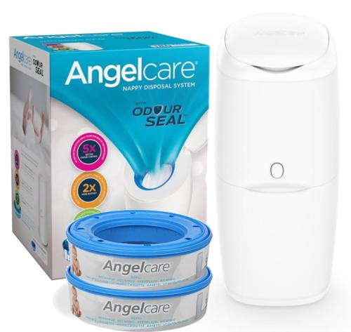 Angelcare Pojemnik Kosz Classic Na Brudne Zużyte Pieluchy + 2 Wkłady