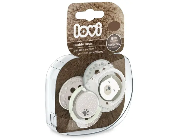 LOVI Smoczki Buddy Bear 2 Pak 0-3m 22/863