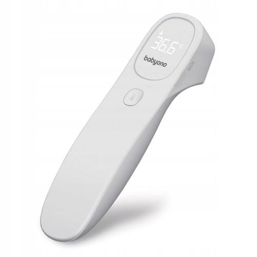 BabyOno Medyczny Termometr Elektroniczny Bezdotykowy NATURAL NURSING Biały 790
