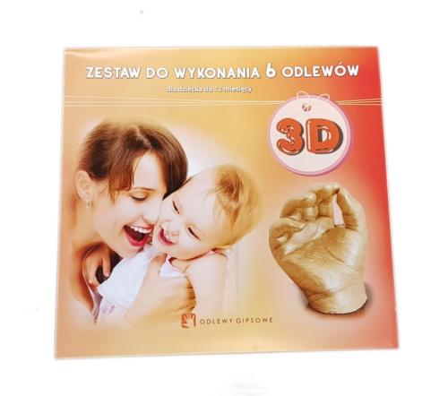 Ramy Czasu Odcisk Odlew 3D Zestaw Do Wykonania 6x Odlewów