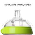 Comotomo Silikonowa Butelka Antykolkowa 150ml Zielona Newborn
