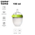 Comotomo Silikonowa Butelka Antykolkowa 150ml Zielona Newborn