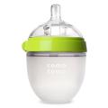 Comotomo Silikonowa Butelka Antykolkowa 150ml Zielona Newborn