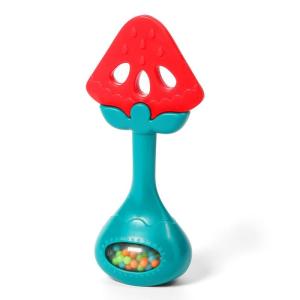 BabyOno Edukacyjny Gryzak Z Grzechotką TASTY WATERMELON Turkusowy 499/02