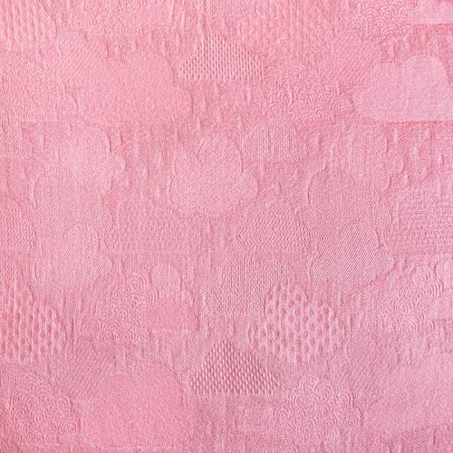 Bocioland Pieluszka Bambusowa Mini Otulacz 120x120cm CHMURKI Różowe