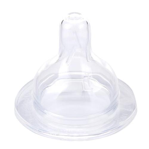 CANPOL Smoczek Silikon Mini Do Butelki Szerokiej 1 szt. 0-3m 21/719