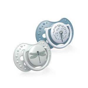 LOVI Smoczki Botanic 2 Pak 0-3m 22/869 Niebieskie