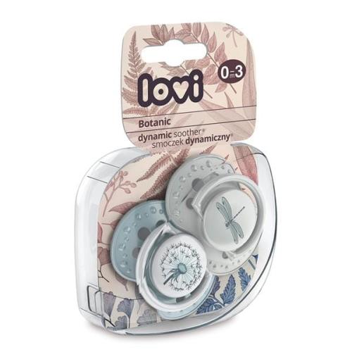 LOVI Smoczki Botanic 2 Pak 0-3m 22/869 Niebieskie