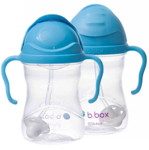 B.Box Innowacyjny Kubek Niekapek 240ml 6m+ Blueberry