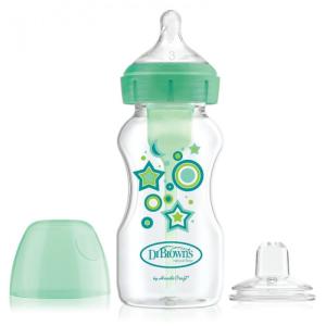 Dr Brown's Options Zestaw Od Butelki Do Kubka 270ml WB9160 Zielony6