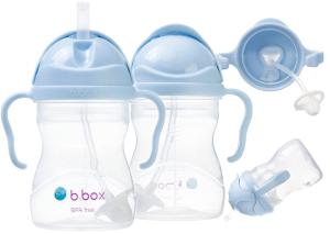 Nowy B.Box Innowacyjny Kubek Niekapek 240ml 6m+ BUBBLEGUM