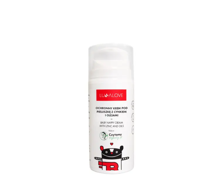 LULLALOVE Krem Do Skóry Na Odparzenia Dla Dzieci Z Cynkiem 100ml.