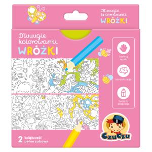 Czuczu Dłuuugie Kolorowanki Wróżki 4+ 1263