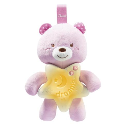 Chicco Miś Na Dobranoc FIRST DREAMS 0m+ RÓŻOWY 9704