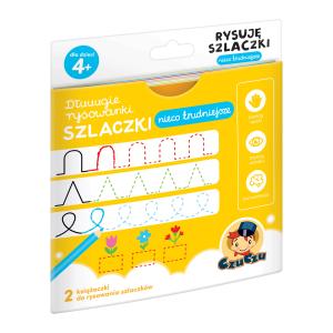 Czuczu Dłuuugie Rysowanki Rysuję Szlaczki Nieco Trudniejsze 4+ 1218