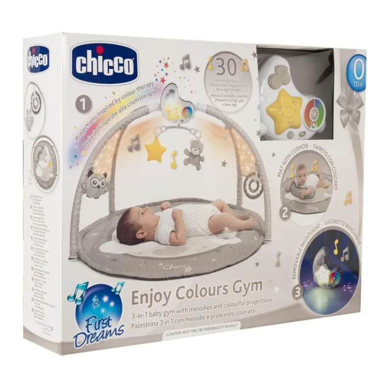 Chicco Mata Dla Niemowlaka 3w1 Enjoy Colurs Neutralna 2524