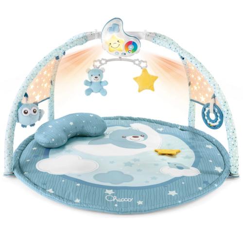 Chicco Mata Dla Niemowlaka 3w1 Enjoy Colurs Niebieska 2548